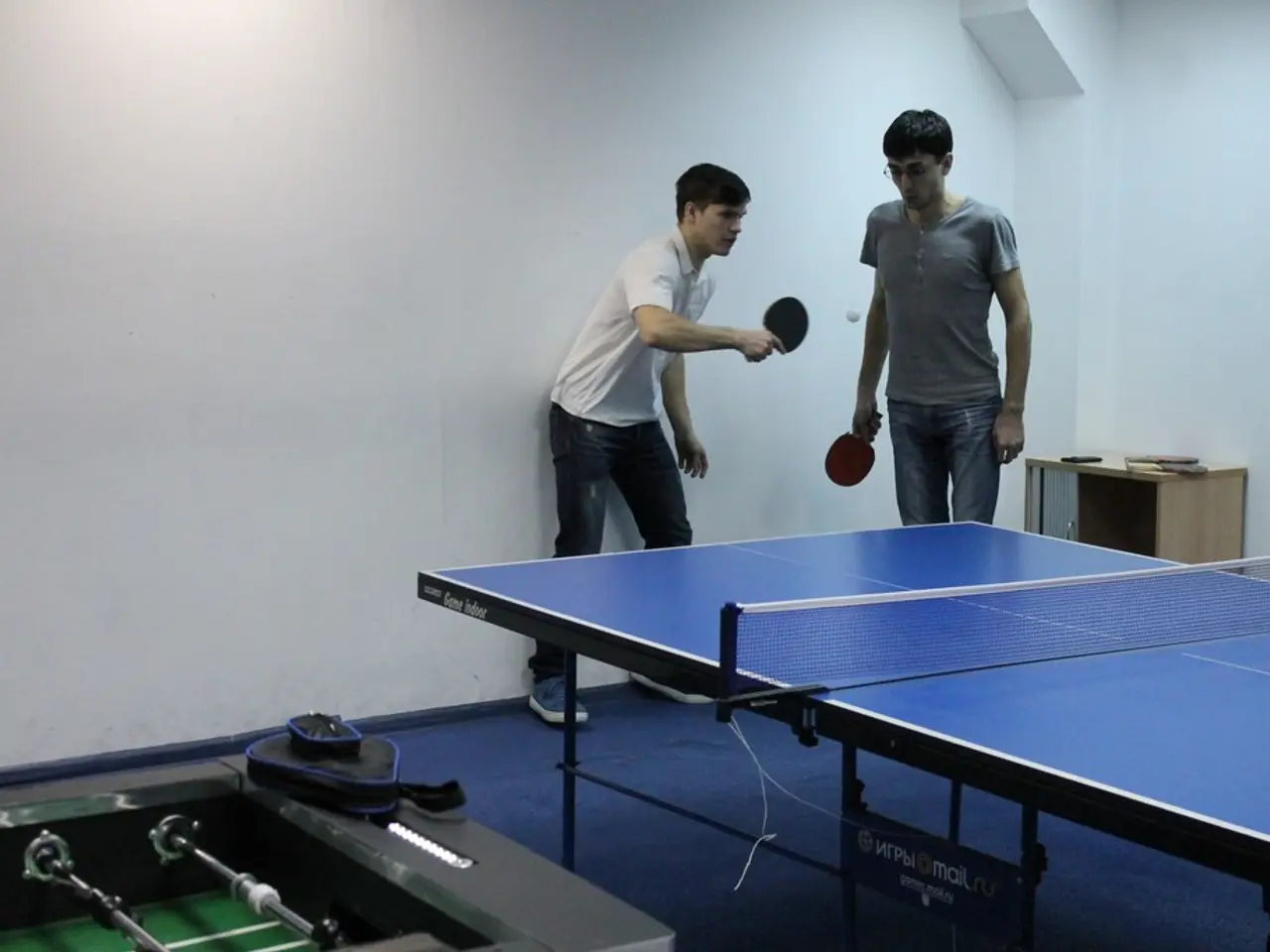 Office staff from the Prosecutor's office participated in a table tennis tournament today at...